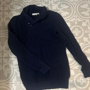 Brooks Brothers Dark Blue Turtleneck Sweater
